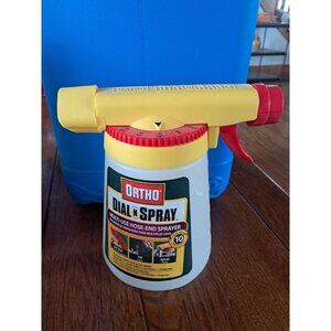Vintage Ortho Dial N Spray Multi-Use Hose-End Sprayer Garden Lawn 2001